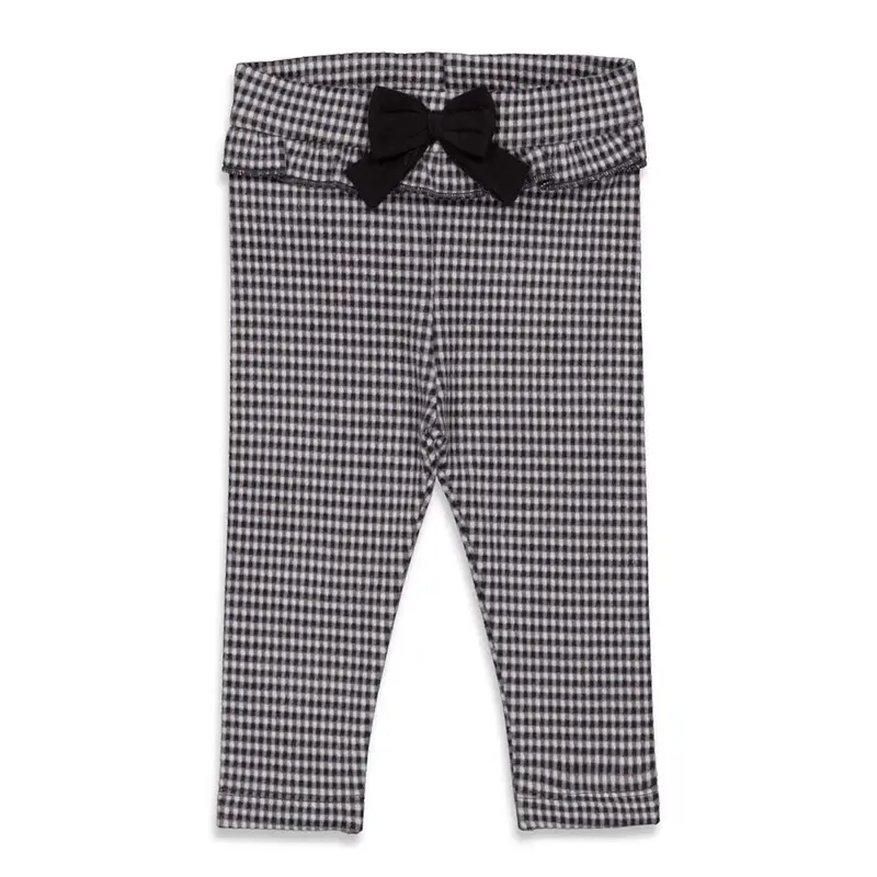 Broek lang, Ohh la la - zwart/wit, feetje
