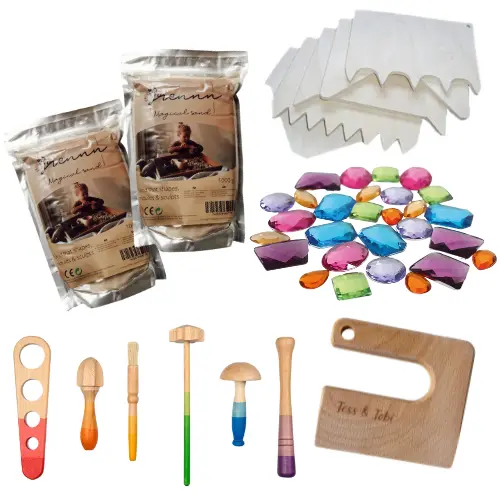 Bundel magic sand sensorisch spel