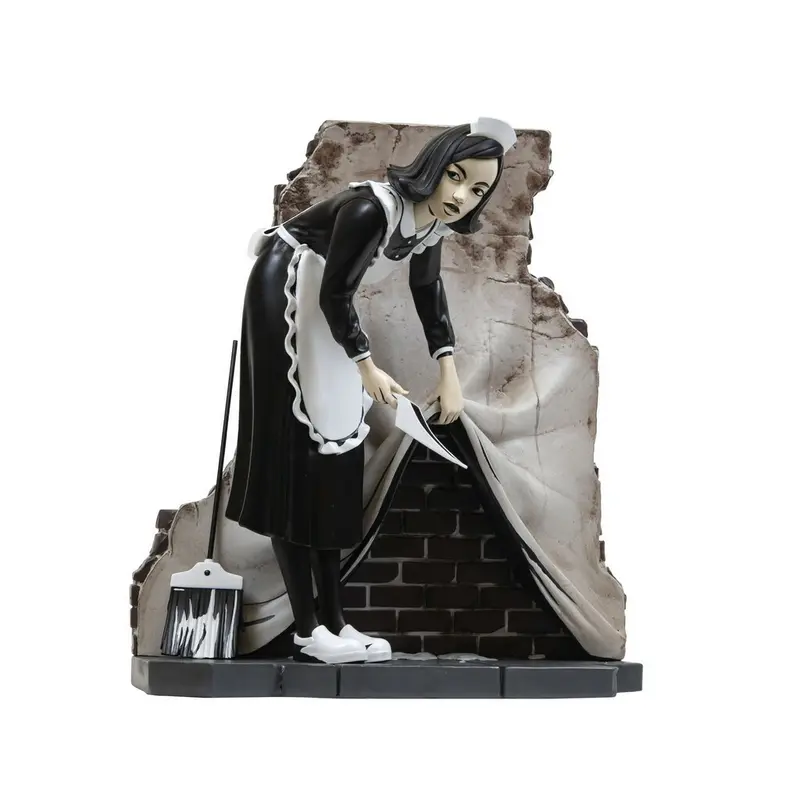 Camden Maid by Brandalised Statue (Banksy) 27 cm