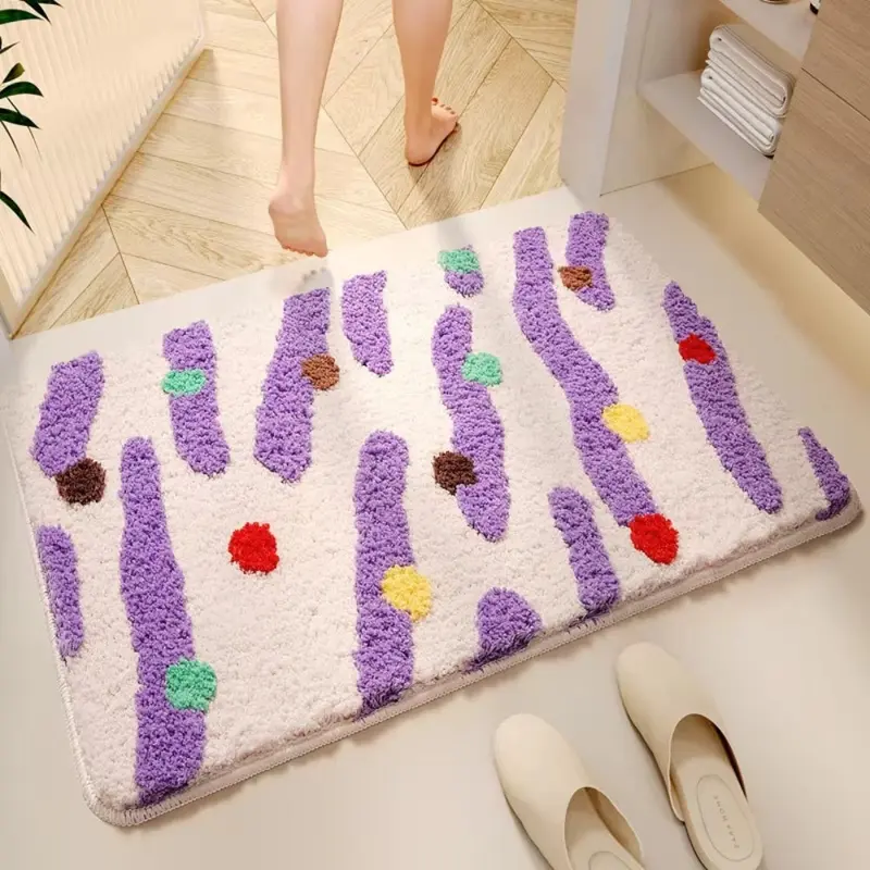 Candi Badmat - Speel polka dot design, Antislip Mat voor Badkamer