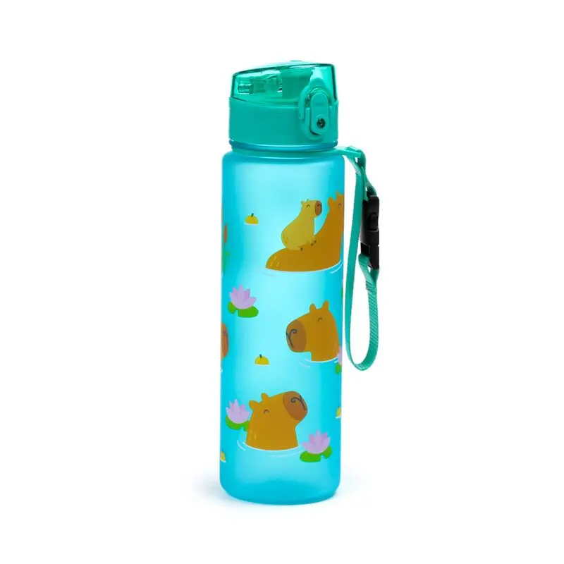 Capibara Drinkfles 600ML - Swimming
