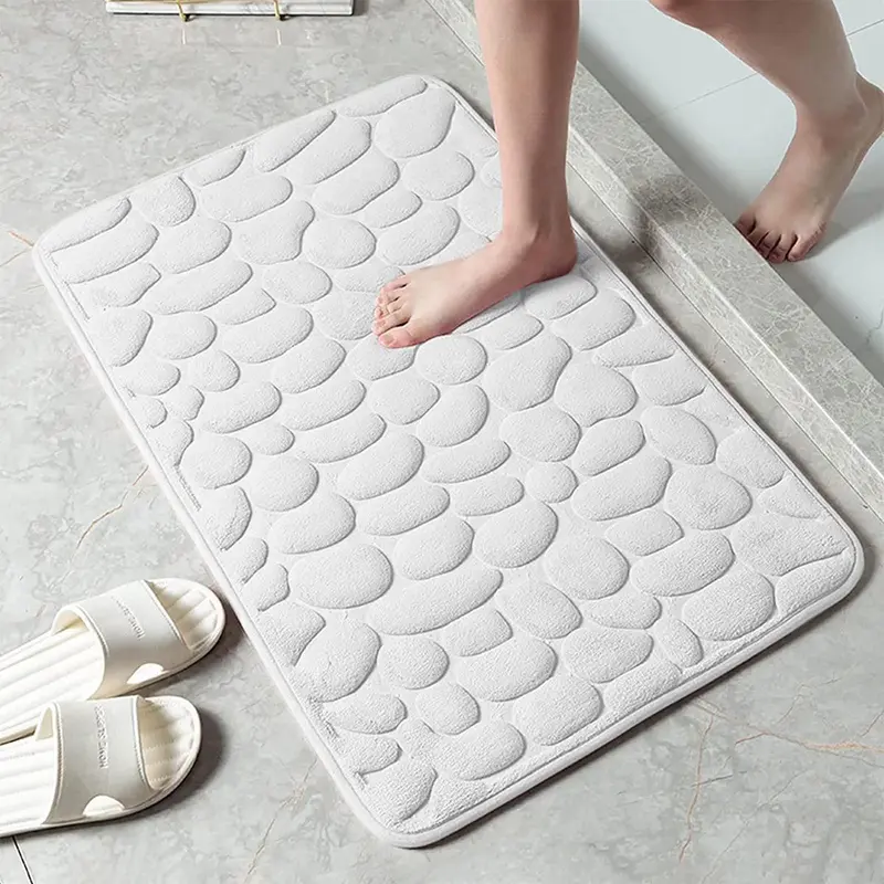 Cascadia Douchemat Antislip - Katoen, Snelle Waterabsorptie, Grote Badmat