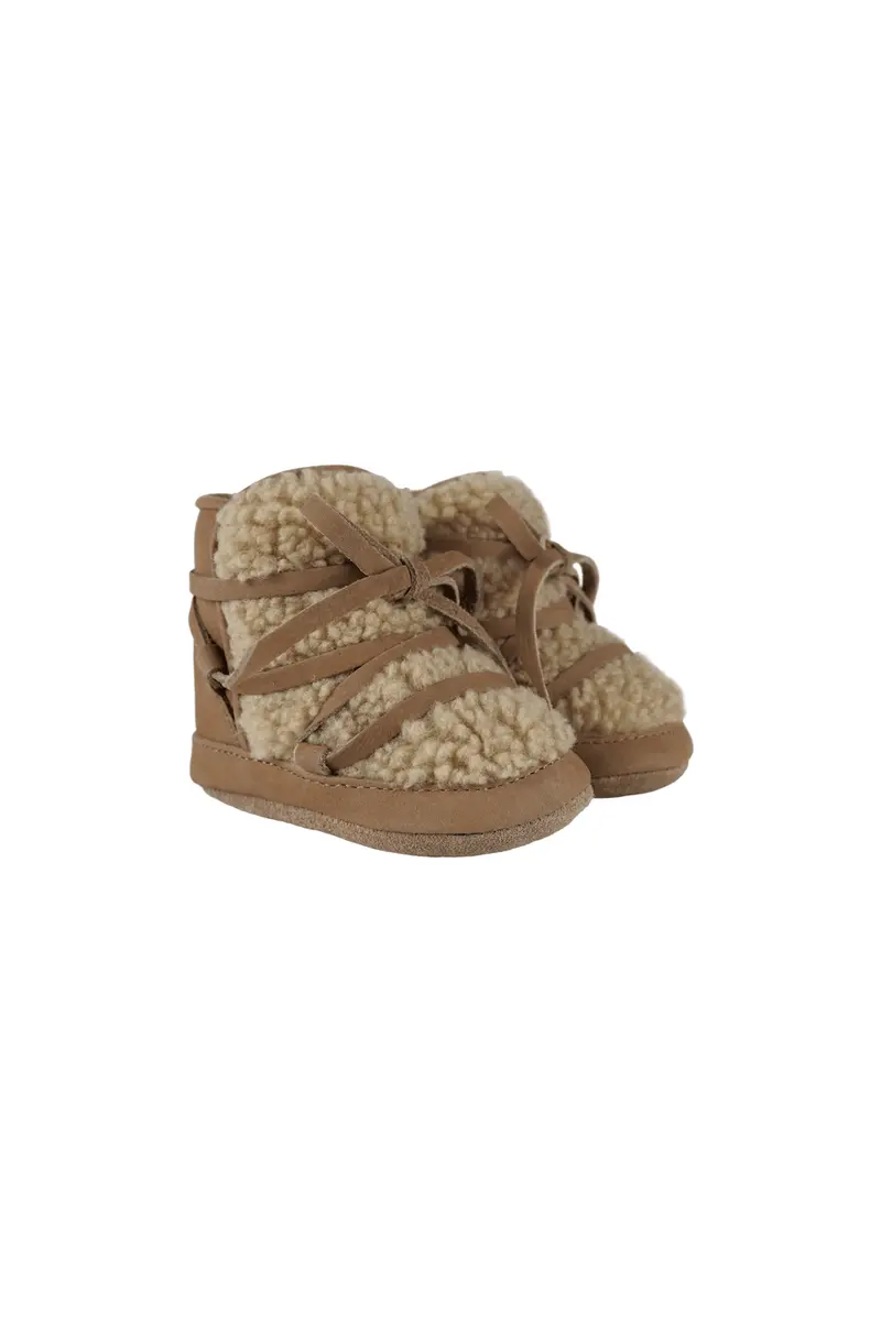 Cassi Booties - Truffle Nubuck