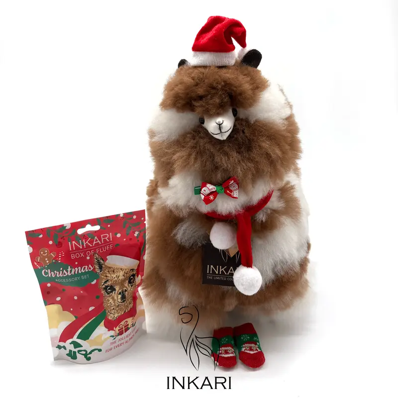 Christmas Accessory Set - Red Berry