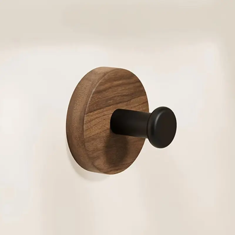 Ciro Muurhaak - Houten, Zelfklevend Ronde Design