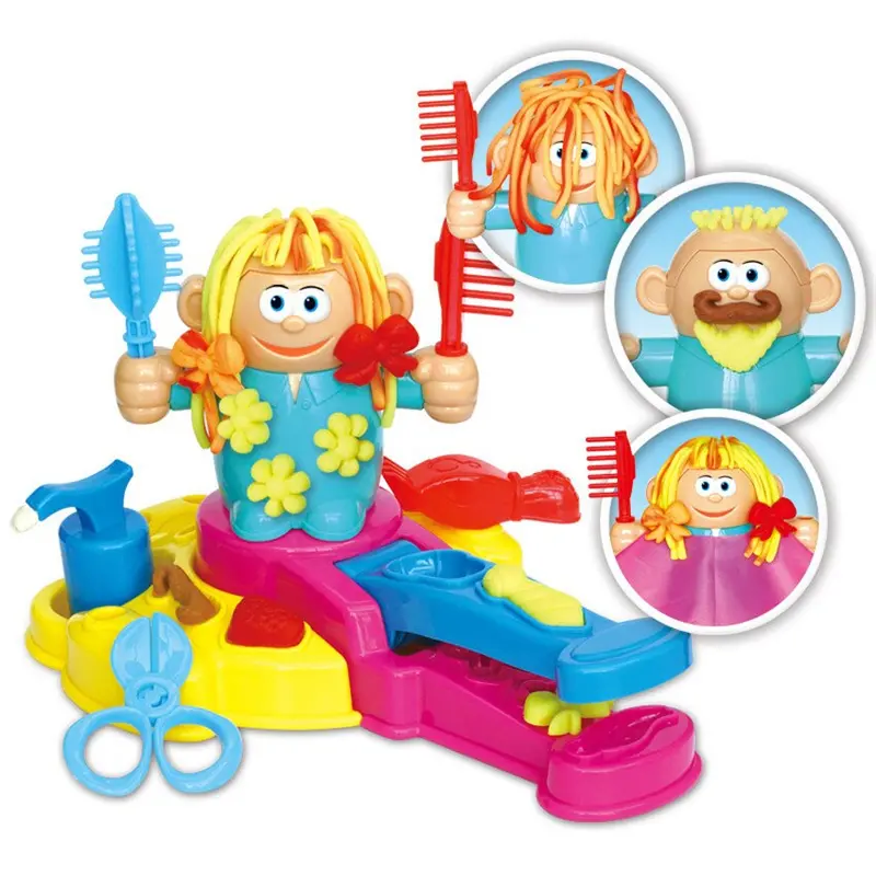 Clay Hairdresser Set™ - Haarsalon Avontuur - Kapper kleiset