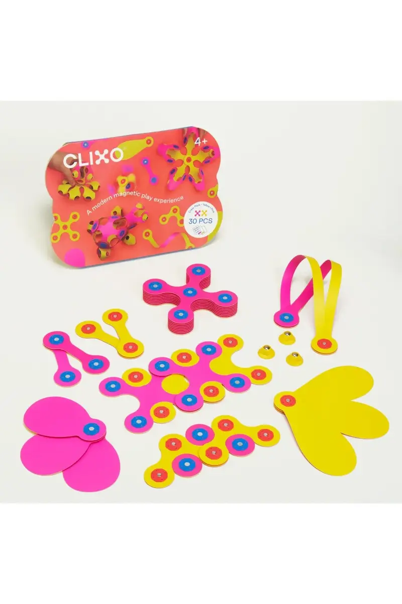 Clixo | Crew Pack - Pink/Yellow (30 pcs)