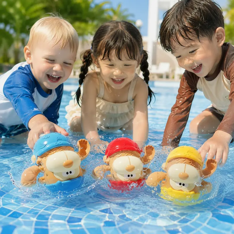 Clockwork Monkey Toy – Speels & Waterplezier – Opwindbaar Badspeeltje