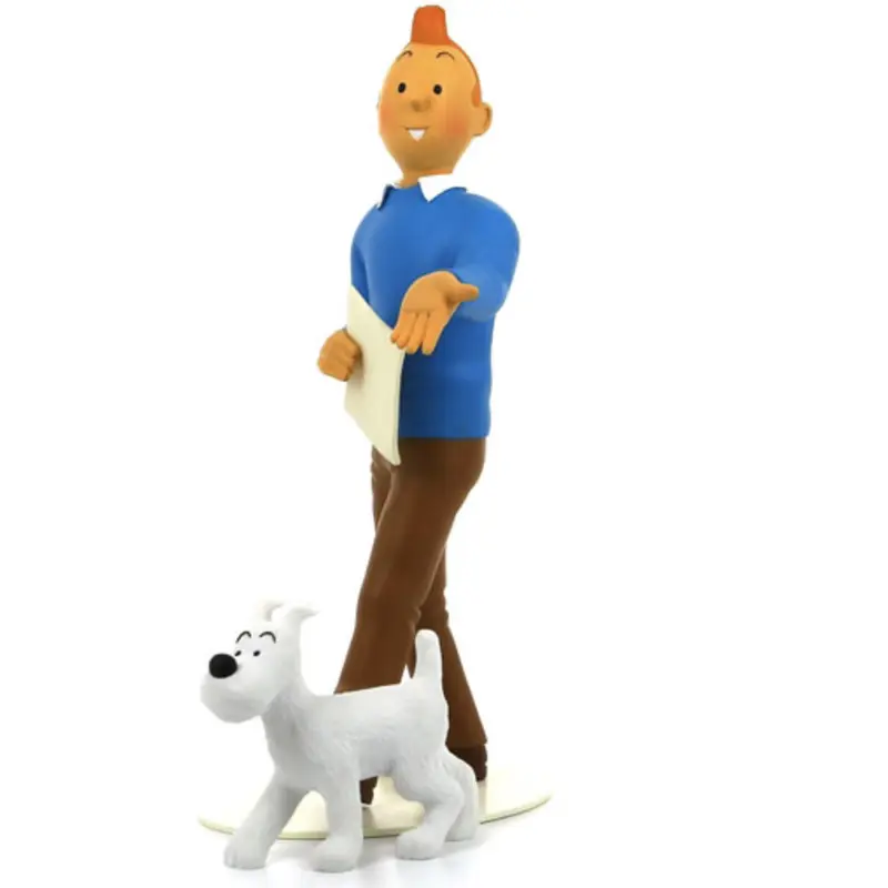 Collectible figurine Tintin and Snowy statue 26 cm (46007)