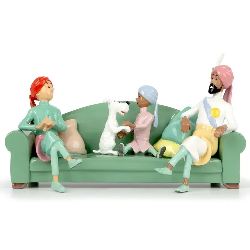 Collectible figurine Tintin and Snowy The couch scene 29263 (2024)