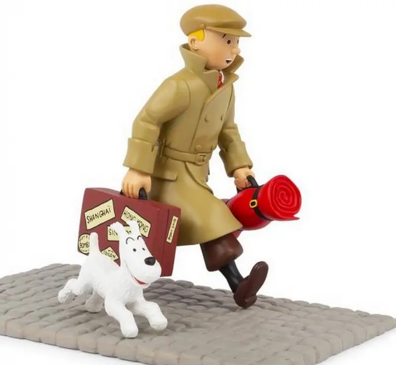 Collectible figurine Tintin The Homecoming (Ils arrivent) 45994