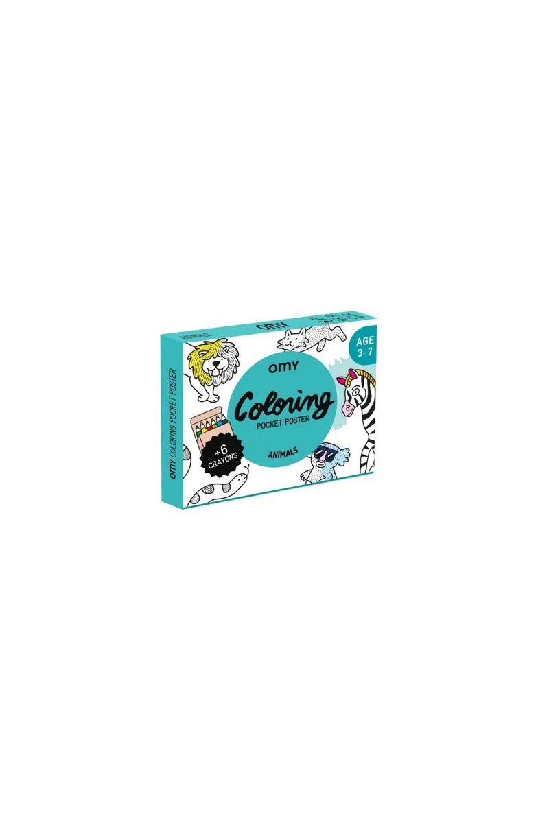 COLORING POCKET - ANIMALS
