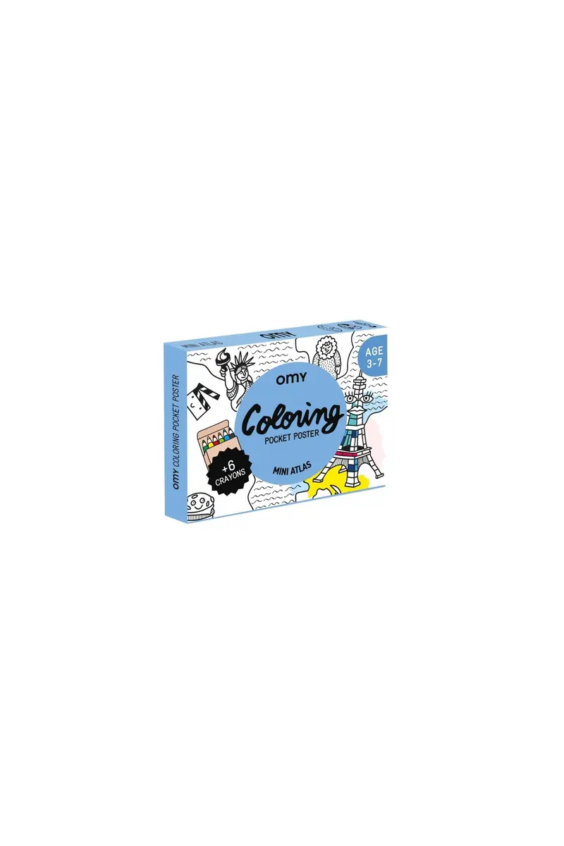 COLORING POCKET - ATLAS