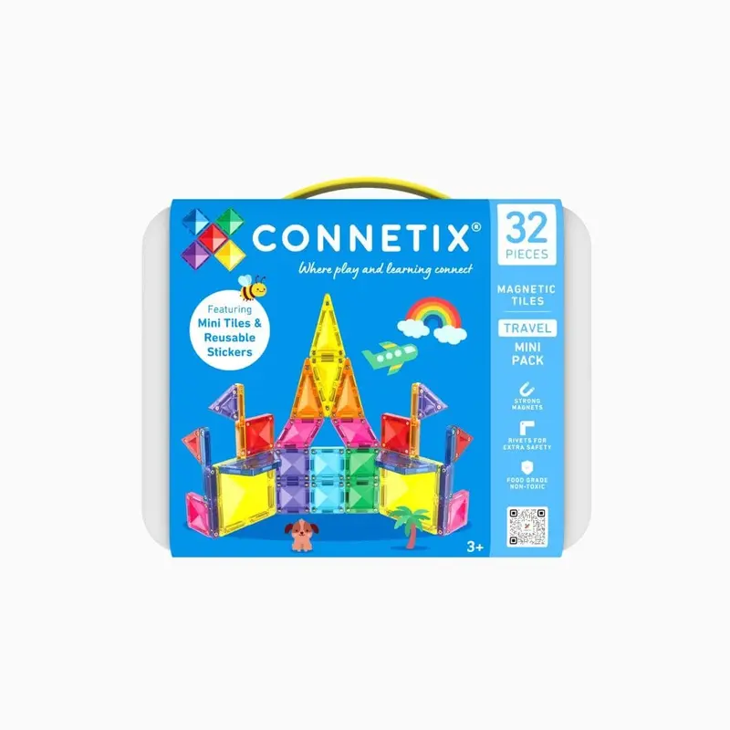 Connetix Travel Mini Pack – 32 stuks