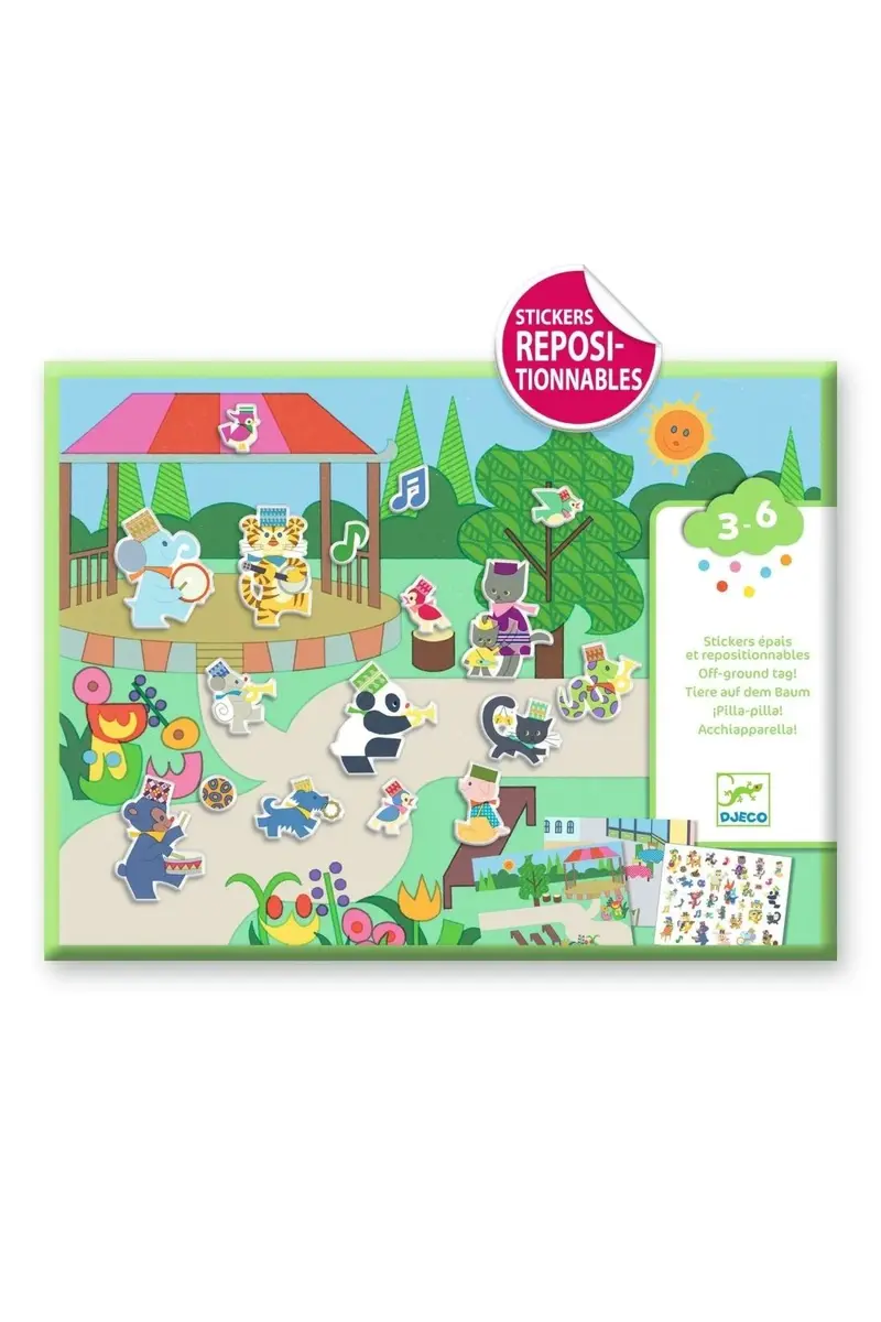 Create with stickers - Fanfare
