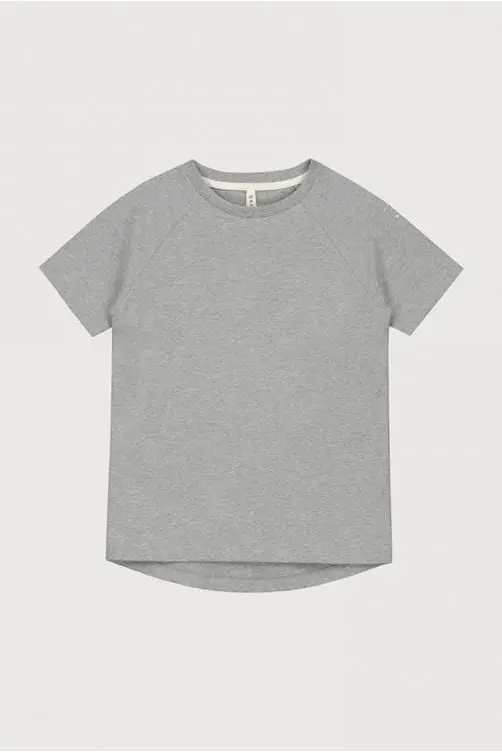 Crewneck Tee | Grey Melange