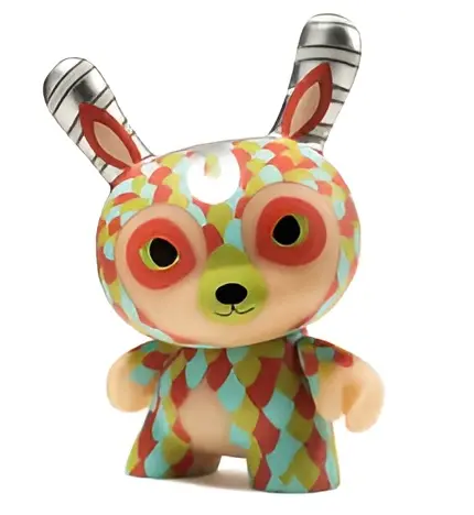 Curly Horned Dunnylope Dunny by Horrible Adorables 13 cm