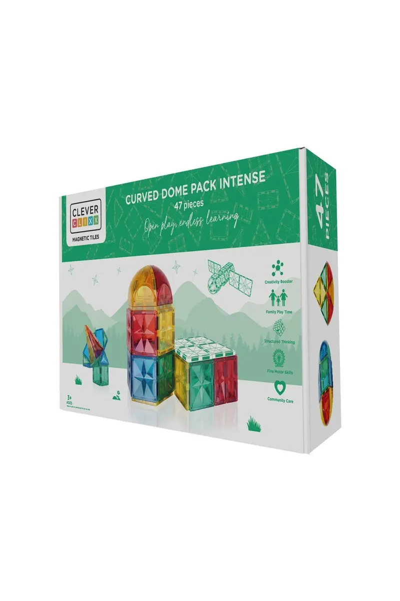 Curved Dome Pack Intense | 47 Stuks