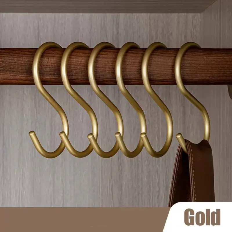 Daro Kledinghouder Set - Duurzaam Metaal, Set van 3 S-haken