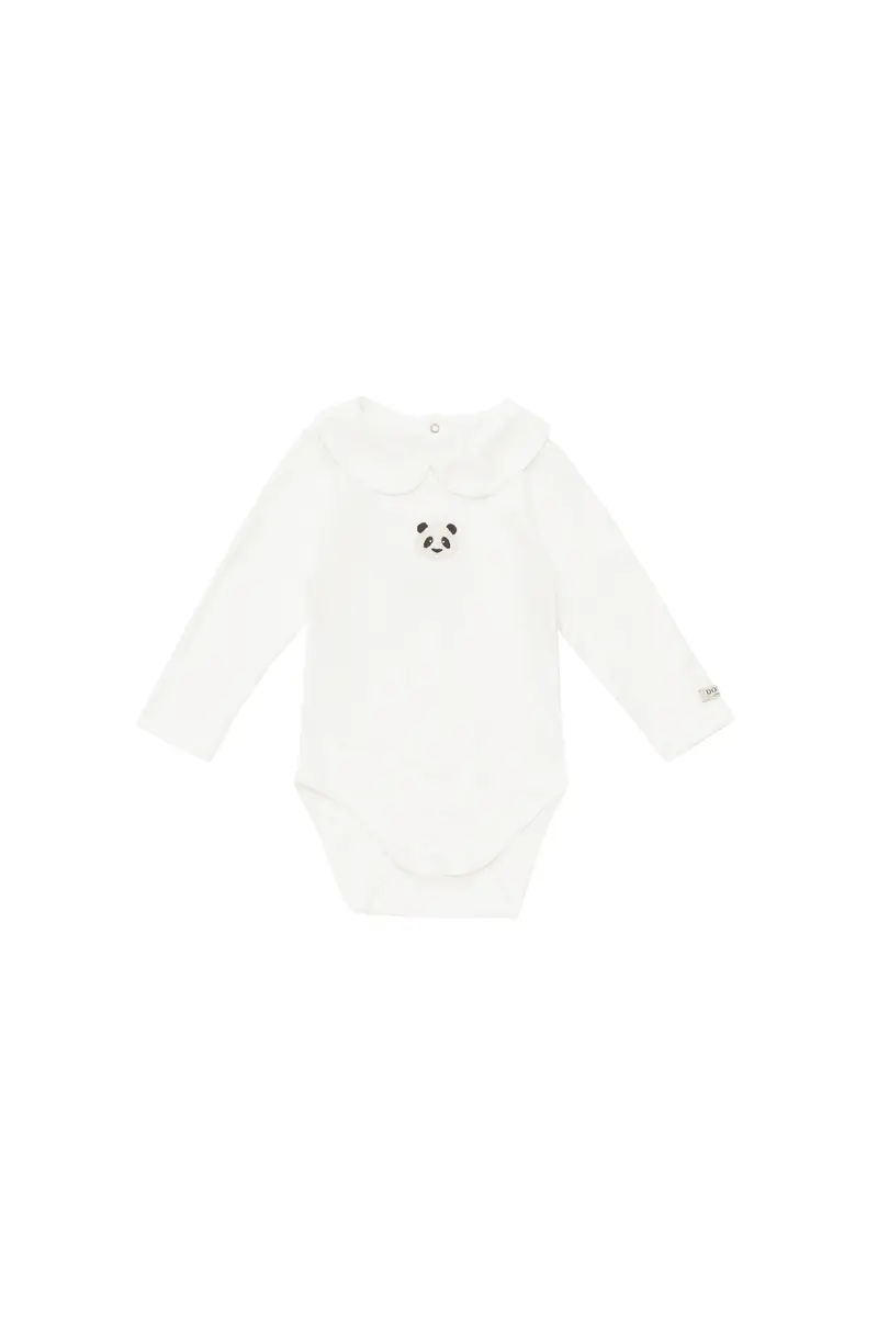 Davo Bodysuit - Panda - Off White