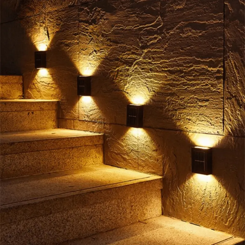 Dazzle Solar Lamp Buiten - Draadloos, Weerbestendig, Warm Wit