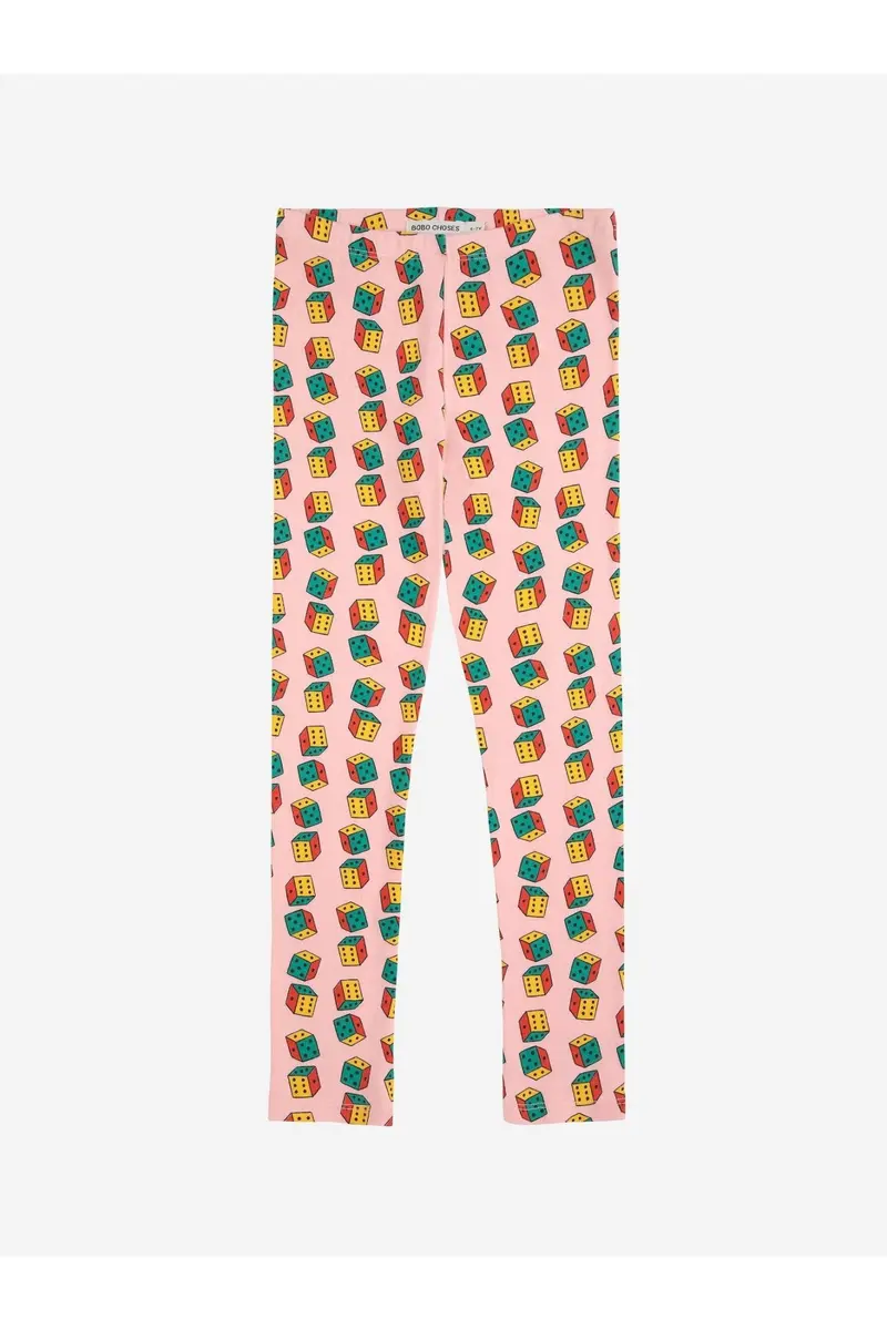 Dices All Over Leggings - Pink