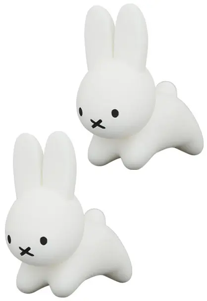 Dick Bruna UDF Mini Figures Miffy (White) 2-pack 4 cm