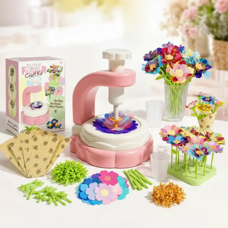 DIY Flower Bouquet Toy – Creatief & Interactief – Bloemen Knutsel Speelset