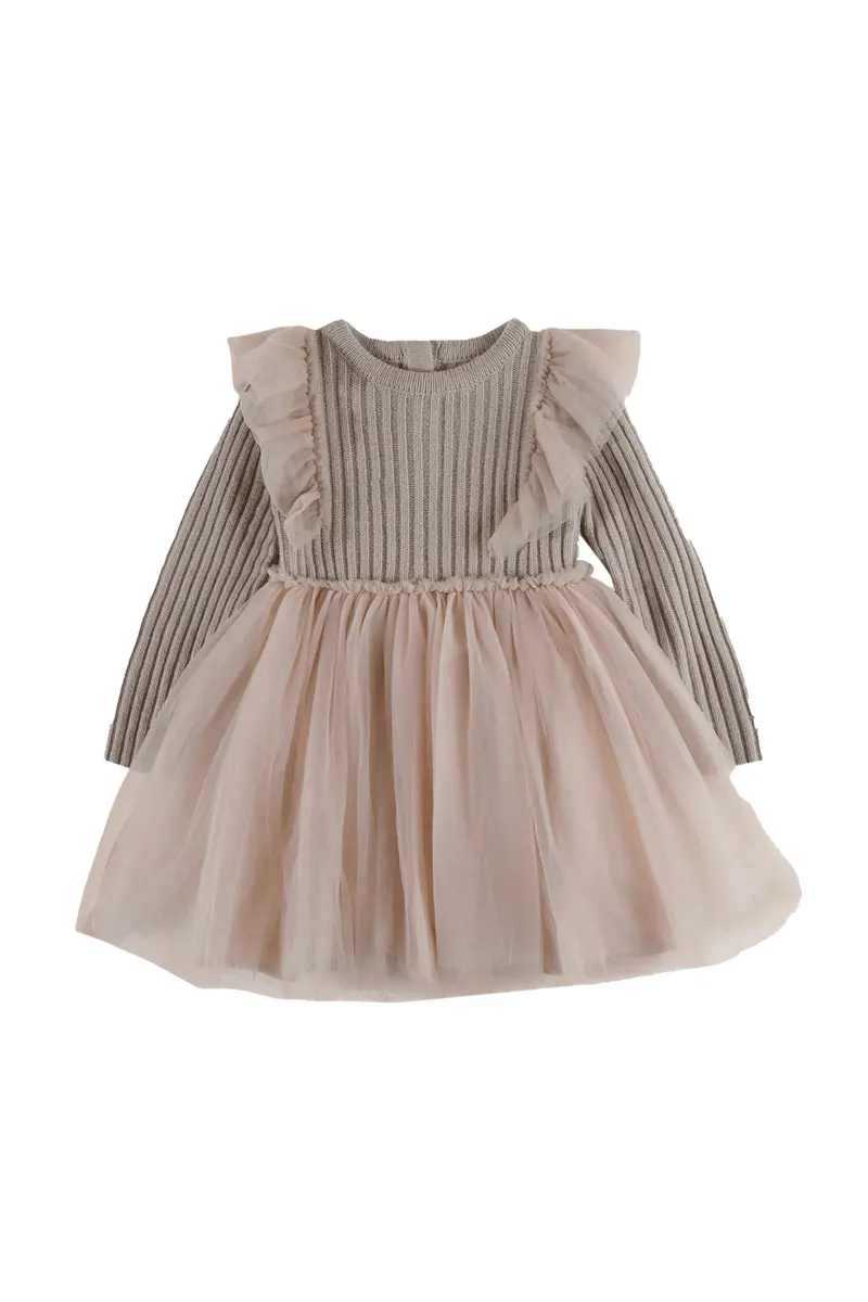 Donsje Bilie Dress Lavender Brown