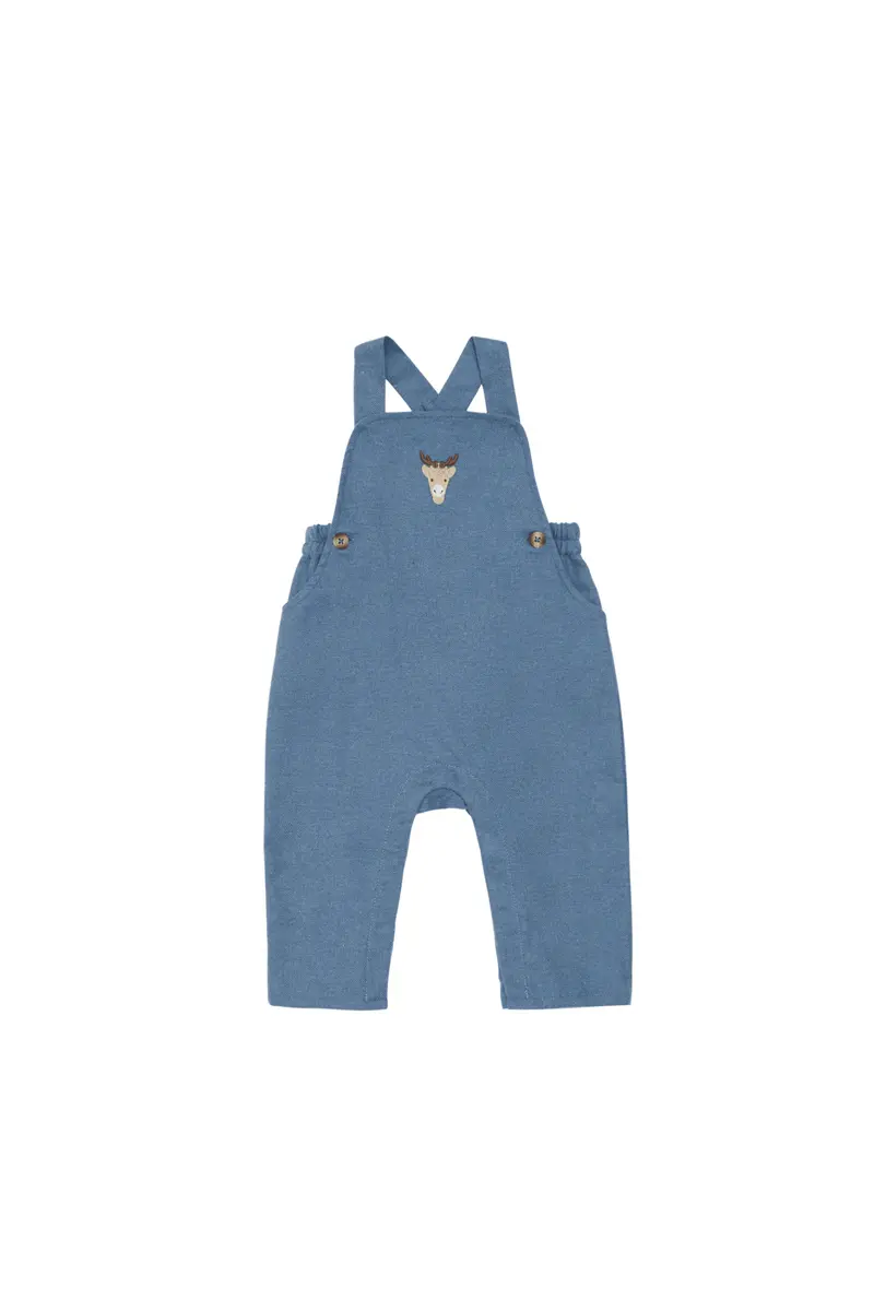 Donsje Mosie Overalls Reindeer Vintage Blue
