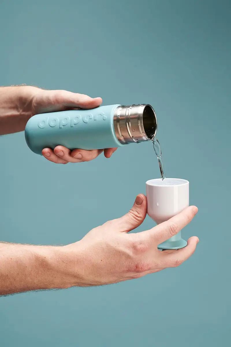 Dopper Insulated (350 ml) - Bottlenose Blue