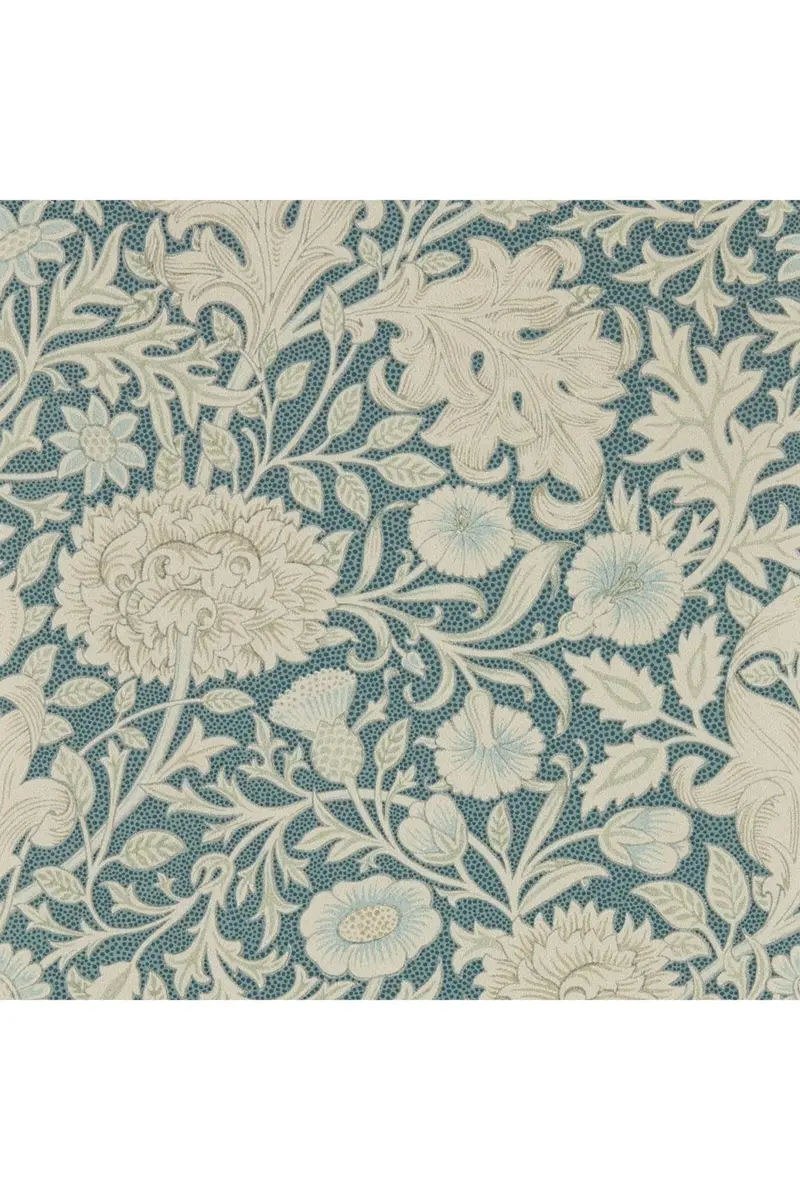 Double Bough Wallpaper - Slate Blue