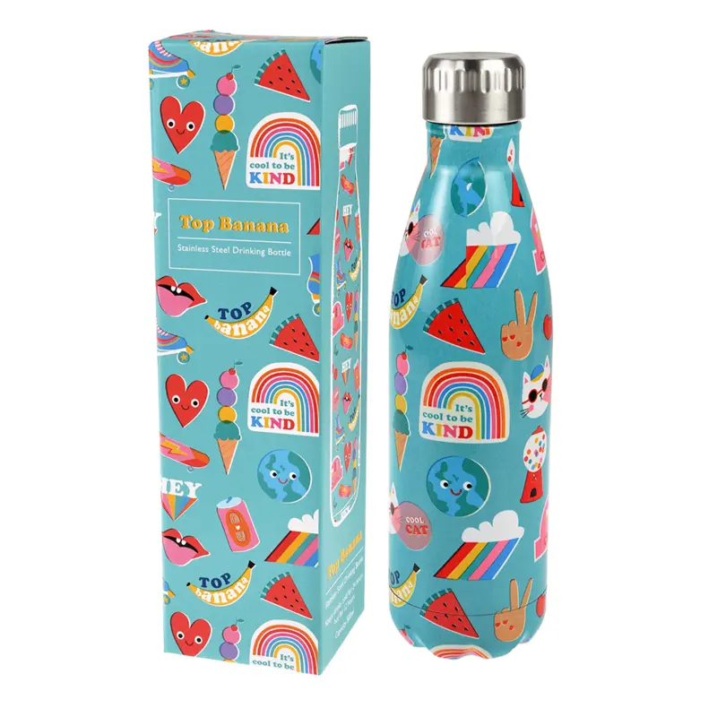 Drinkfles Top Banana (Thermofles RVS)