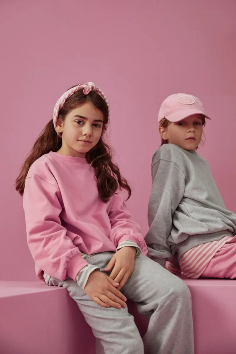 Dropped Shoulder Sweater | Bubblegum