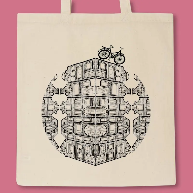 Dutch houses tote bag 1