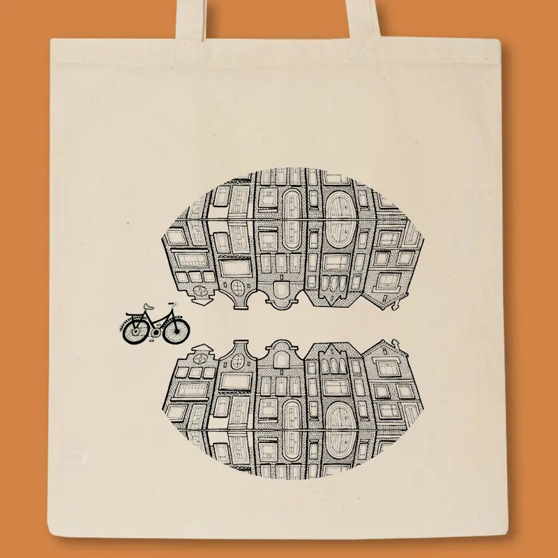 Dutch houses tote bag 2