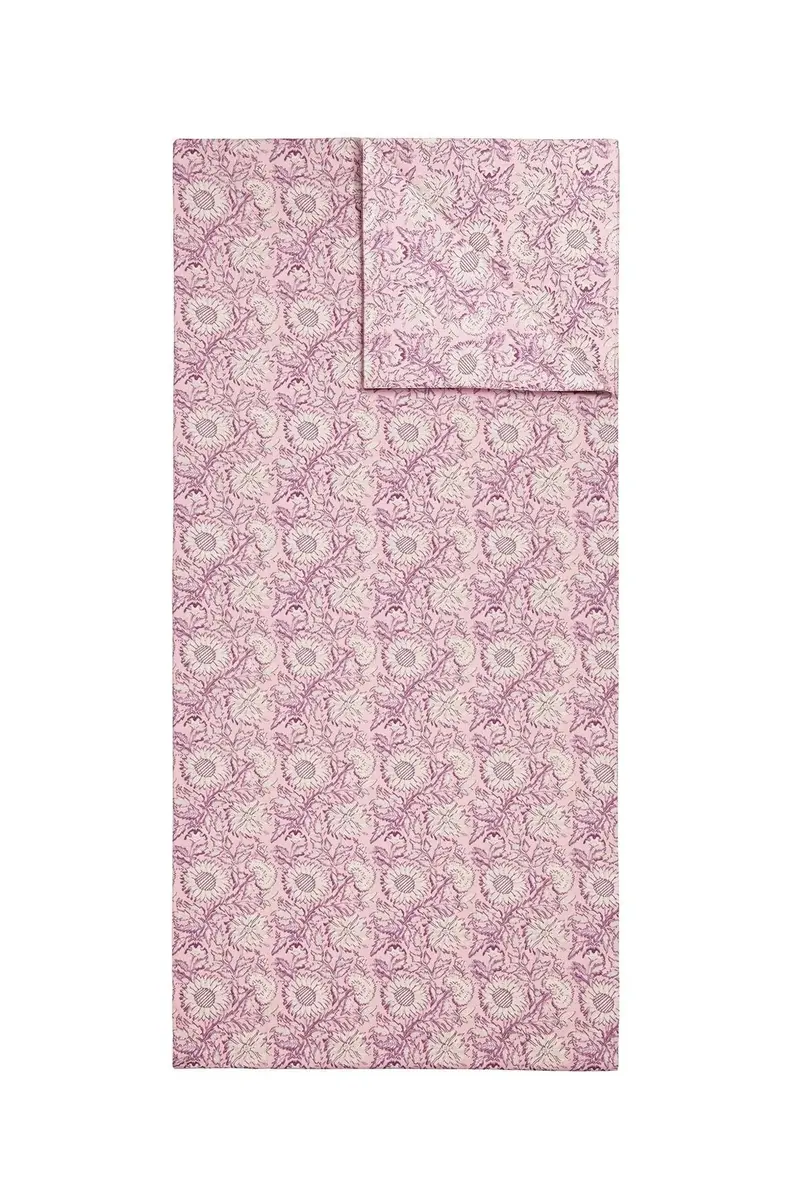 Duvet Cover Noemie Pink Daisy Garden