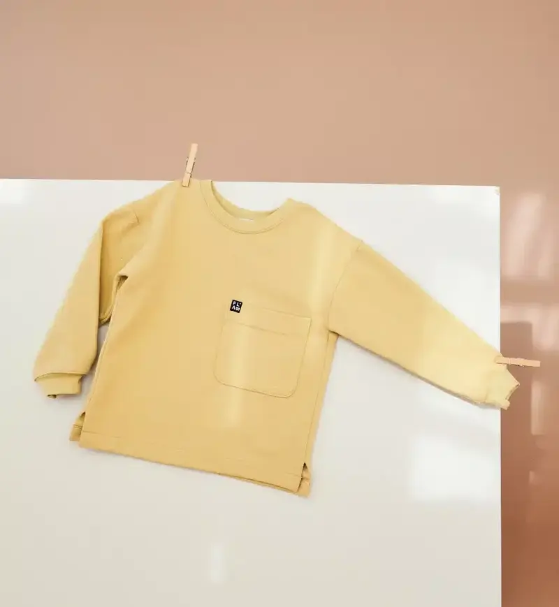 Eddie Sweatshirt Purple Yellow