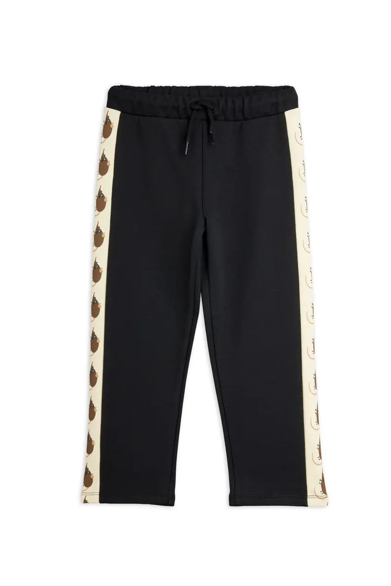 Elephant shrew panel sweatpants - Black