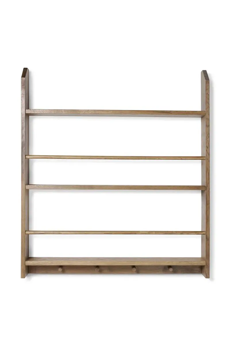 Eli Plate shelves - Smoked oak