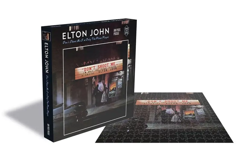 Elton John Puzzle Don't Shoot Me I'm Only the Piano Player - 500 pieces Jigsaw Puzzle