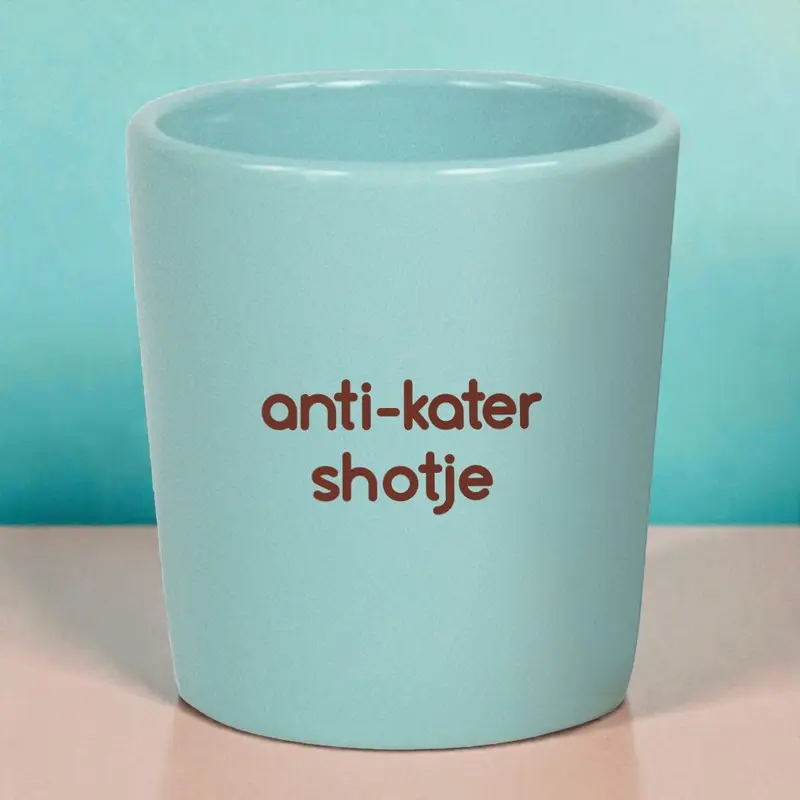 Espresso kopje – Anti-kater shotje
