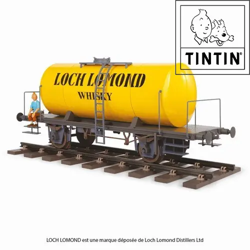 Exclusive Tintin and Snowy on the Wagon Loch Lomond 77cm (40030)