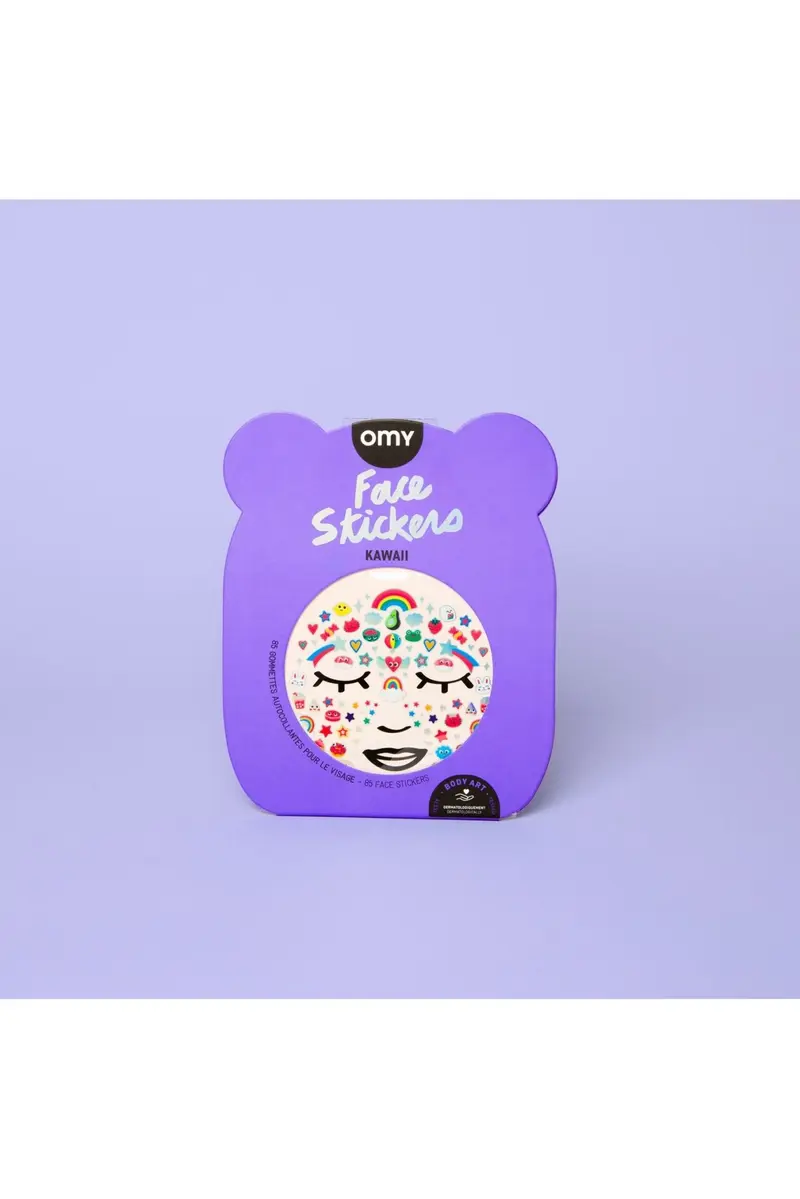 FACE STICKERS - KAWAI