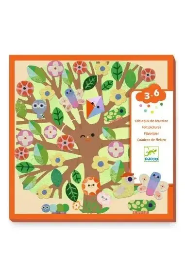 Felt pictures - Through the seasons