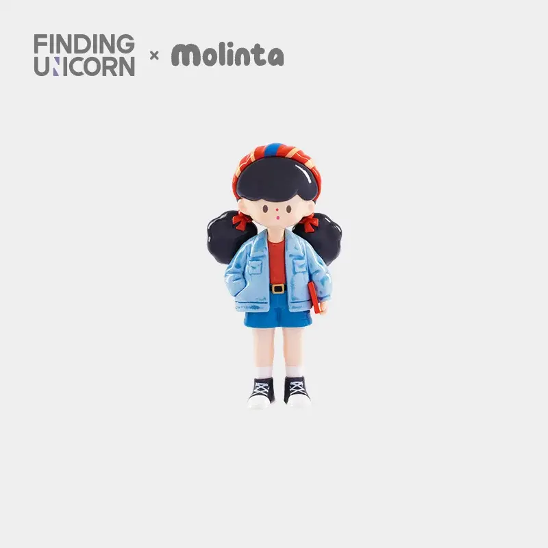FINDING UNICORN ✖ Molinta - Retro Girls Series Blind Box (9 Pcs/Whole Set)