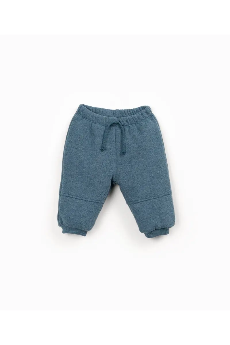 Fleece trousers - Cyanotype