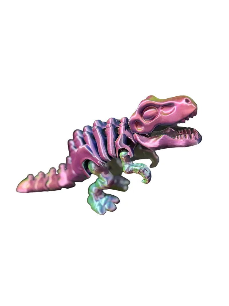 Flexi Skelet T-Rex – 3D-Geprint Beweegbaar Model