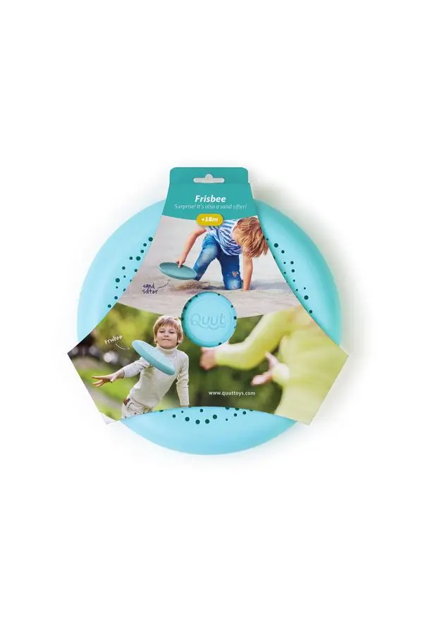 Flying Disc + Sand Sifter Vintage Blue