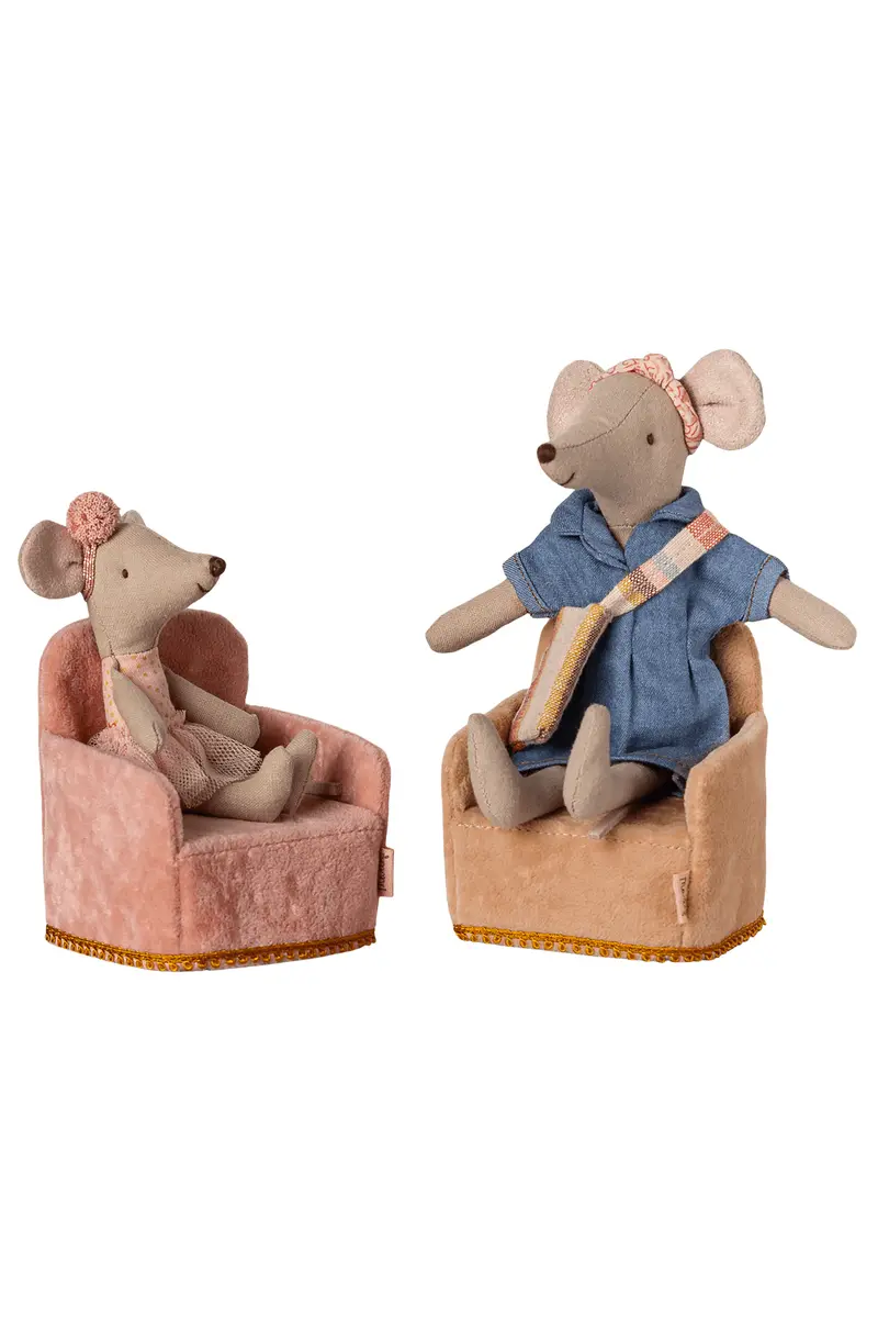 Folding Chair, Mouse - Rose